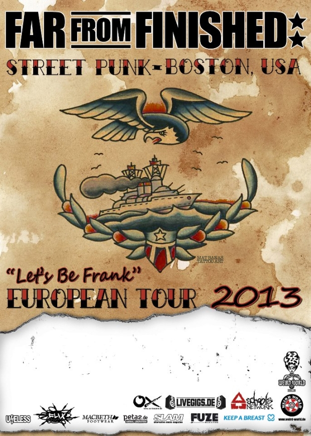far from finished european tour