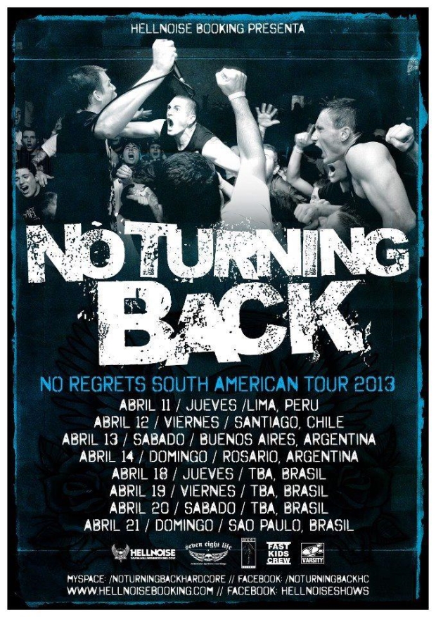NO TURNING BACK South America