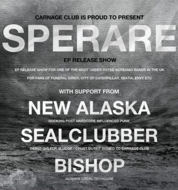 SPERARE release show
