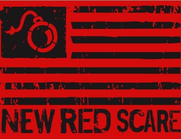 NEW RED SCARE flag