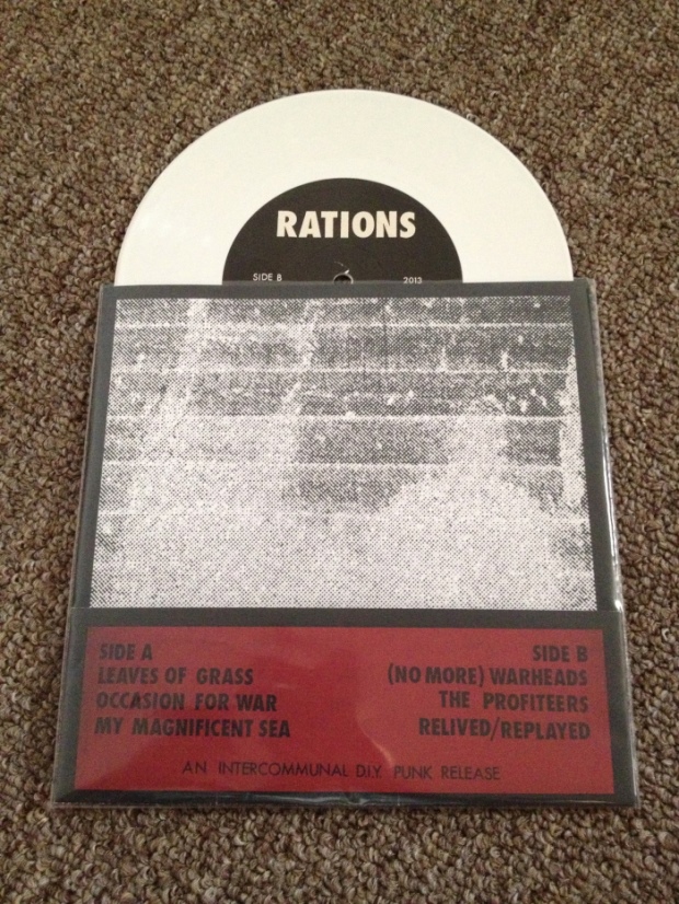 RATIONS EP vinyl disc