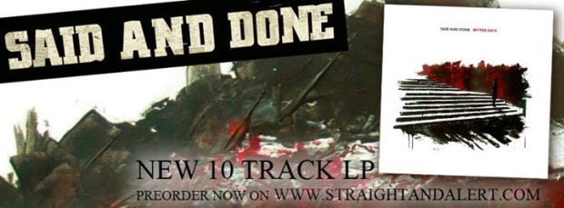SAID AND DONE lp