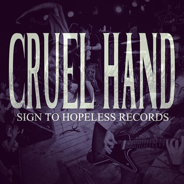 CRUEL HAND signing