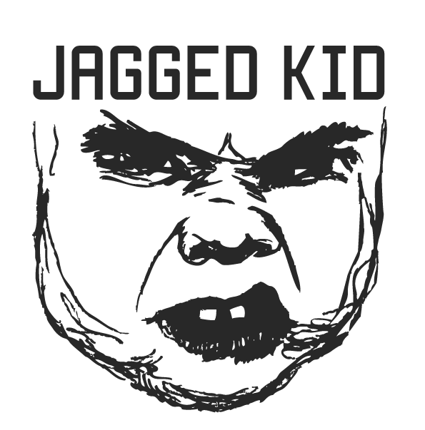 JAGGED KID label