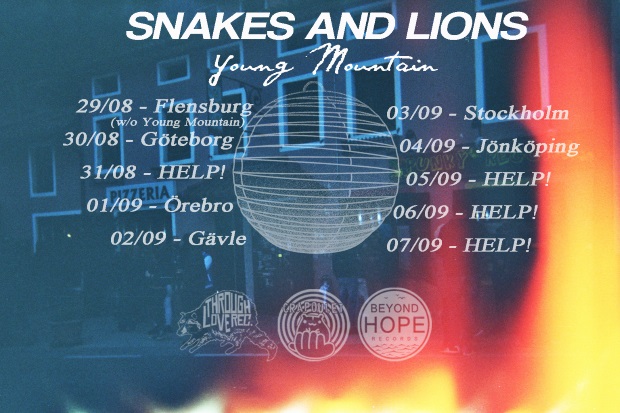 SNAKES AND LIONS tour