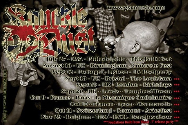 KNUCKLEDUST - “Foundations” video 1 KNUCKLEDUST live