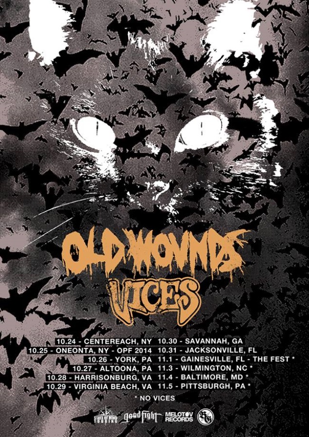 OLD WOUNDS premiere “Bloodpact”; announce more dates! 1 OLD WOUNDS