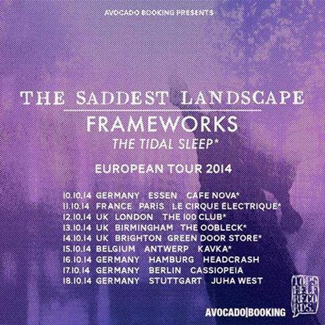 the saddest landscape on tour in Europe