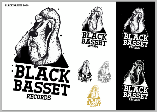 Black Basset Records logo