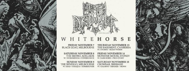 WHITEHORE tour dates