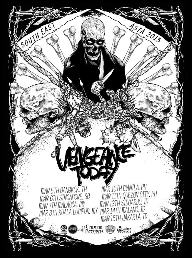 VENGEANCE TODAY on tour