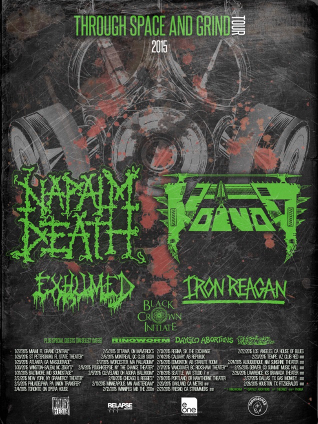 NAPALM DEATH!