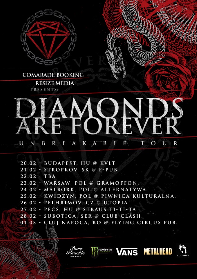 DIAMONDS ARE FOREVER tour