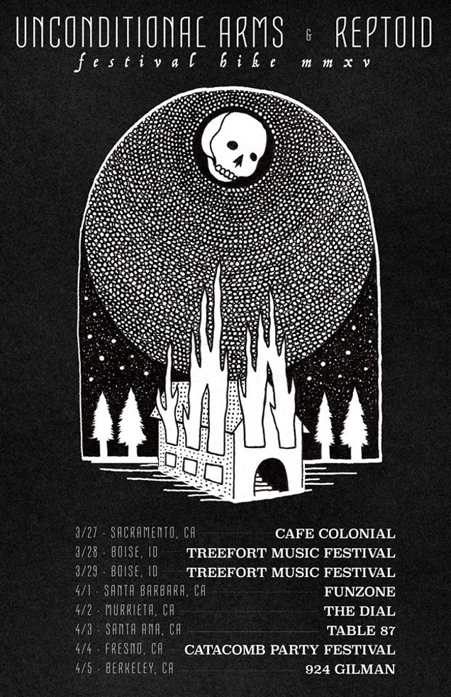 UNCONDITIONAL ARMS tour dates