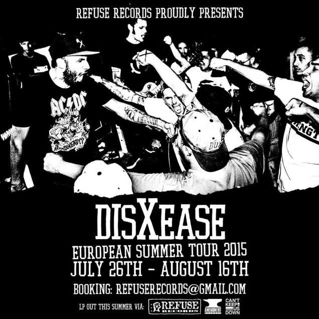 DISxEASE tour dates