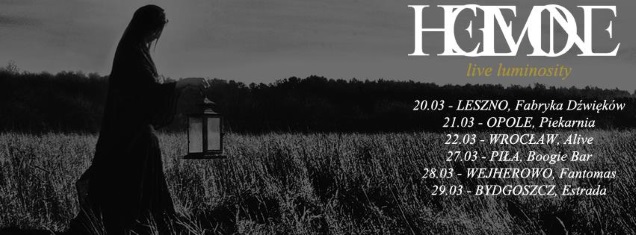 Polish blackened ambient post metallers from HEGEMONE hit the road this month! 1 HEGEMONE tour