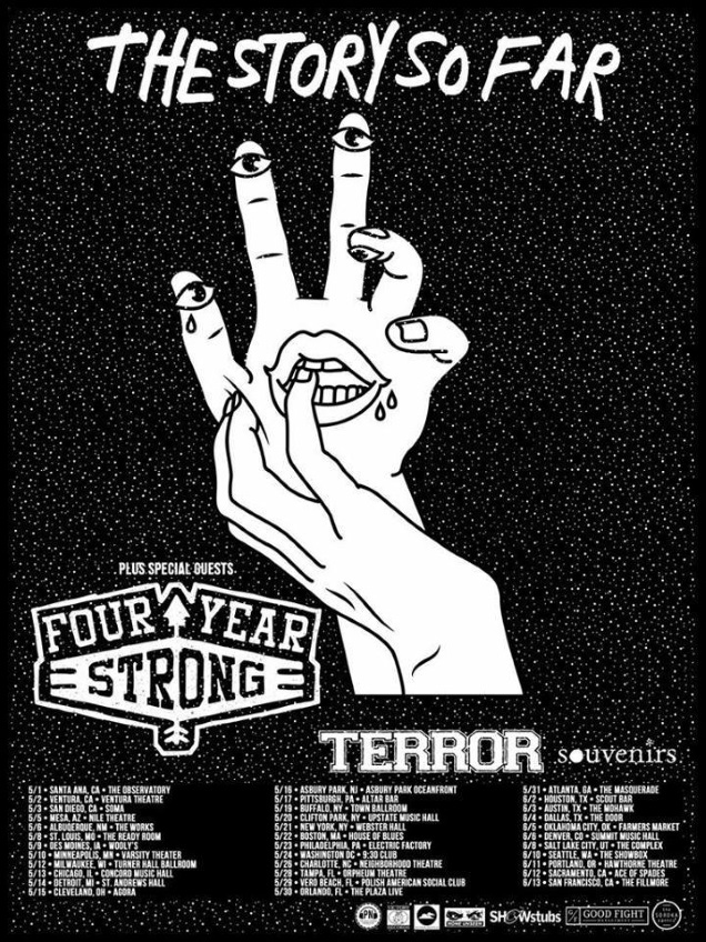 4 YEAR STRONG tour