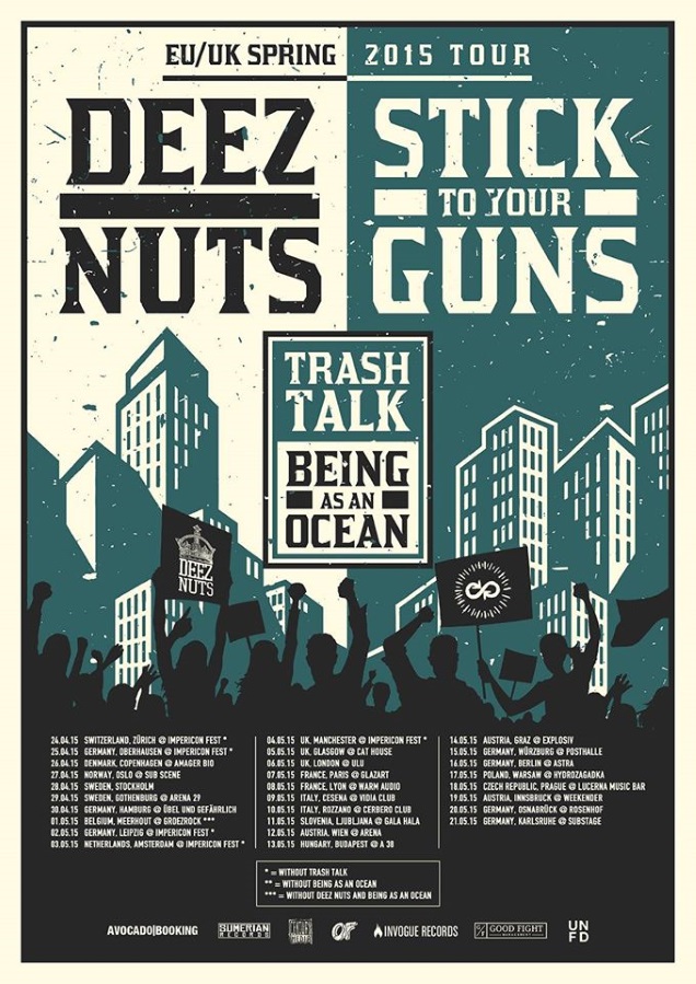 DEEZ NUTS on tour in EU