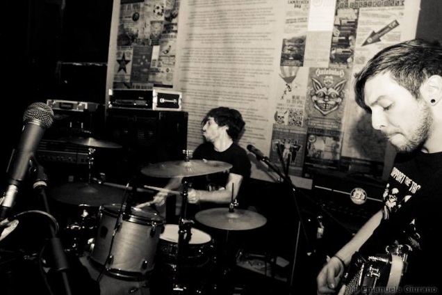 Cagliari hardcore band MY OWN PRISON comment on their debut LP 3 MY OWN PRISON drummer