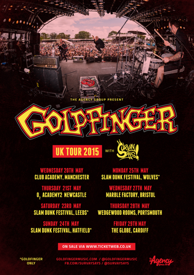 GOLDFINGER dates