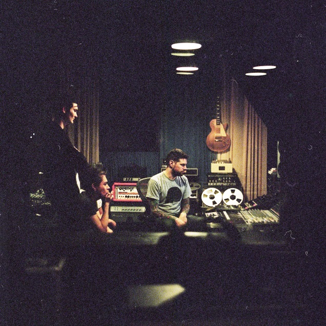 (Photo of us in the studio with Jack - by Daniel Torres