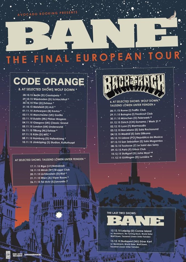 BANE Final Tour