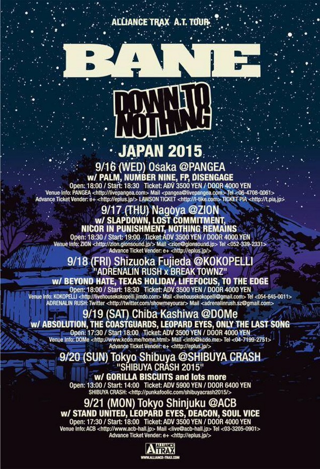 BANE DOWN TO NOTHING!