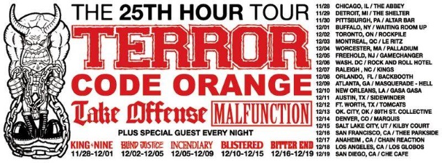 TERROR dates