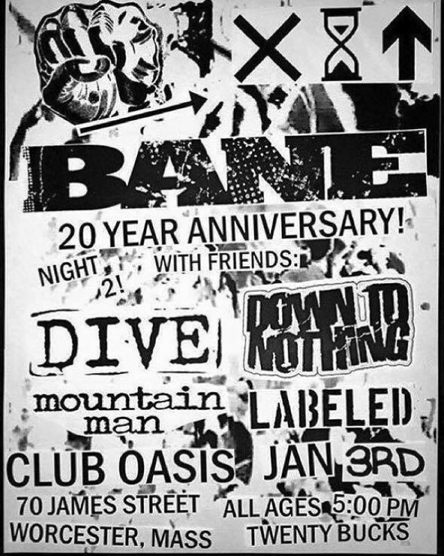 BANE 20th shows!