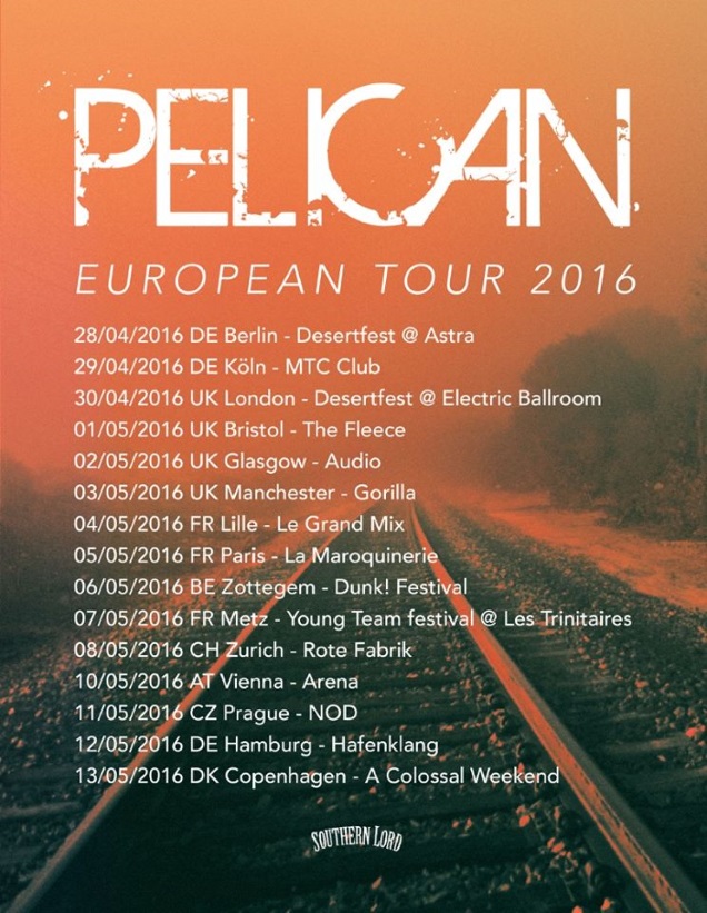 PELICAN tour dates