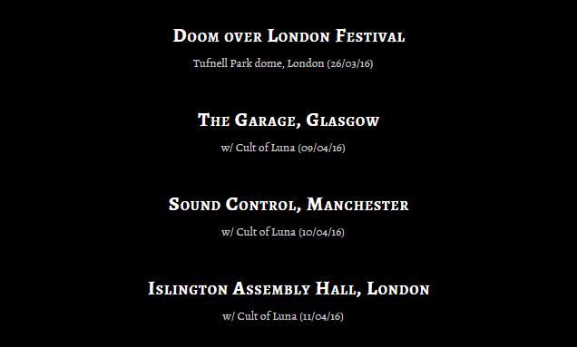 Experimental rockers from BOSSK streaming new track! 2 BOSSK tour dates