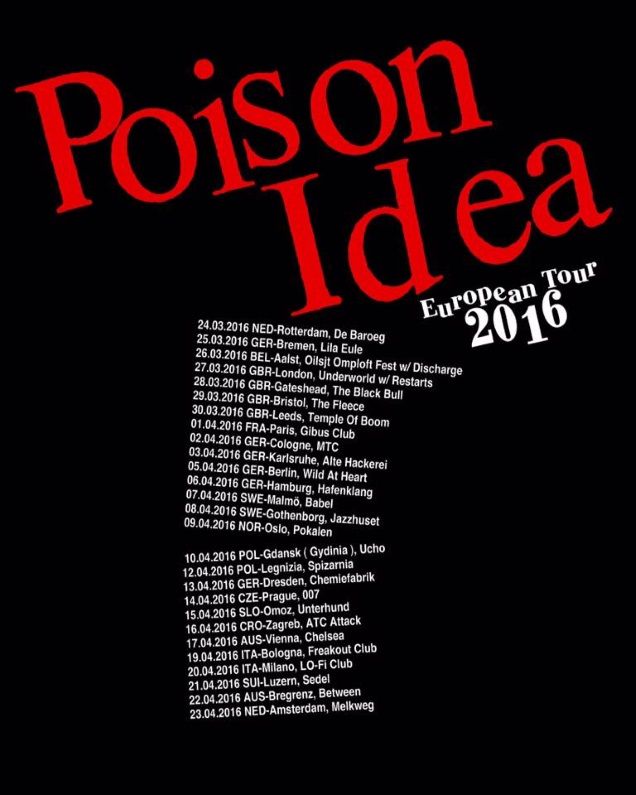 POISON IDEA tour