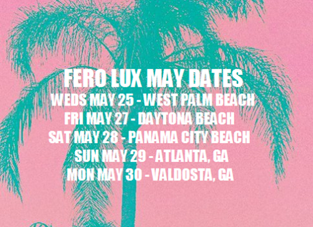 FERO LUX May dates