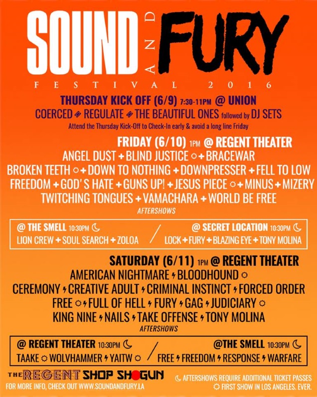 SOUND AND FURY poster
