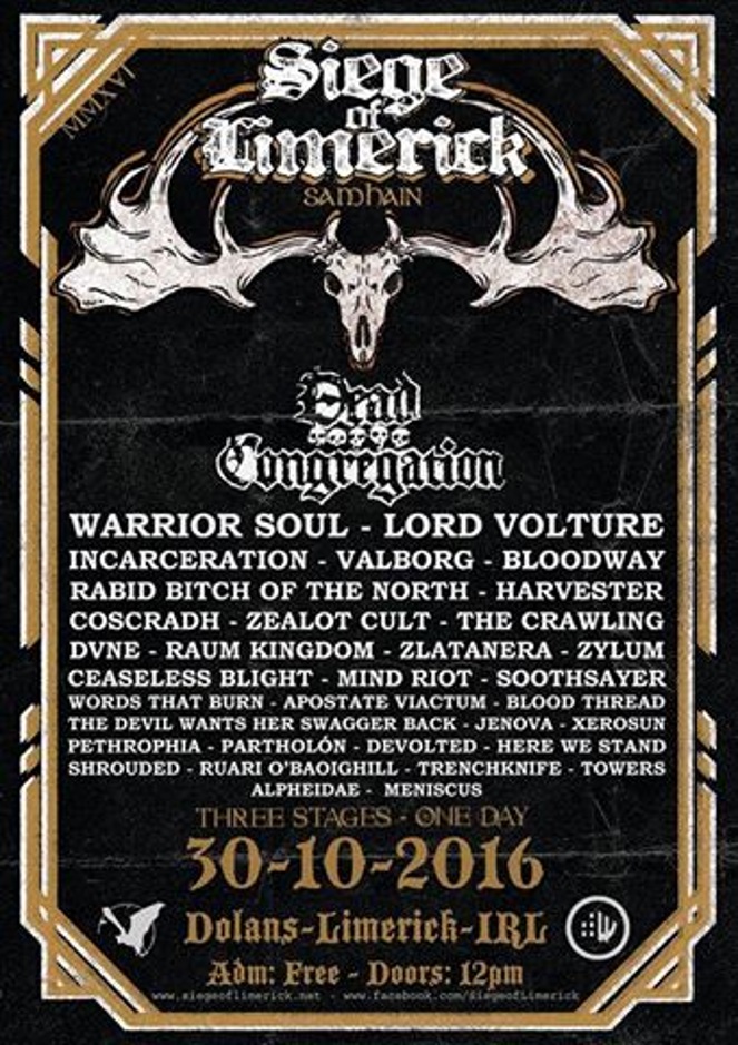 Stoner metallers HARVESTER discuss their new album 7 HARVESTER gig