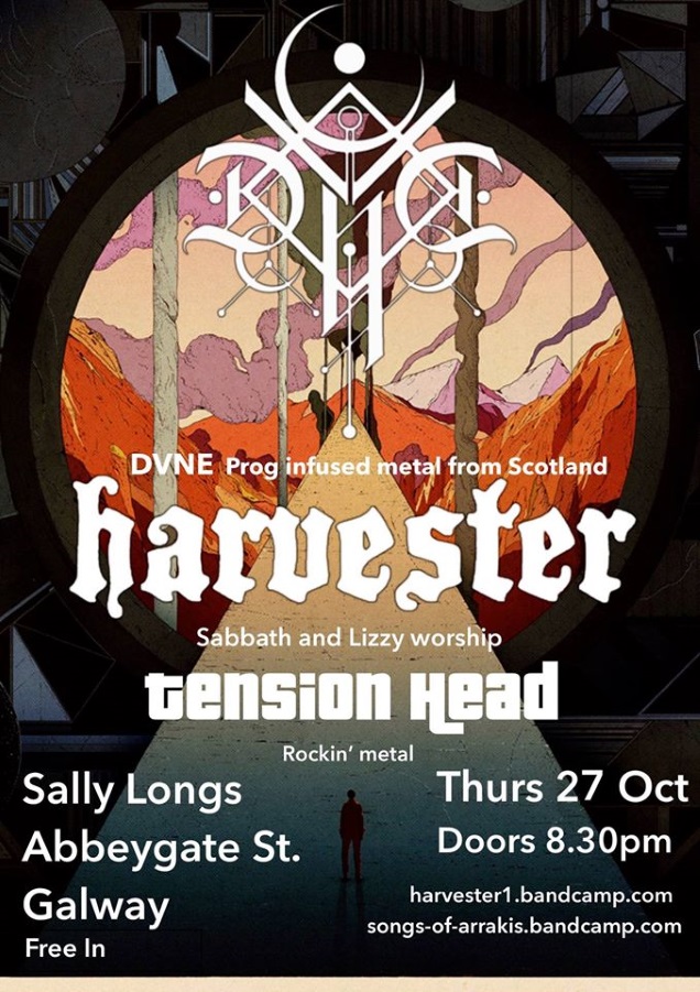 Stoner metallers HARVESTER discuss their new album 4 HARVESTER gig!!