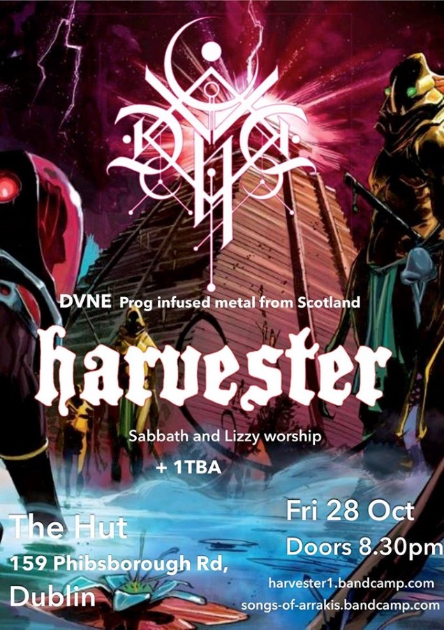 Stoner metallers HARVESTER discuss their new album 5 HARVESTER show