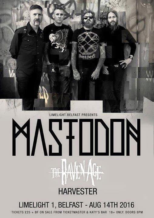 Stoner metallers HARVESTER discuss their new album 3 MASTODON gig