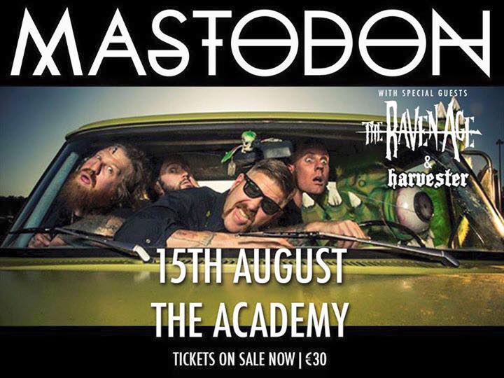 Stoner metallers HARVESTER discuss their new album 2 MASTODON show