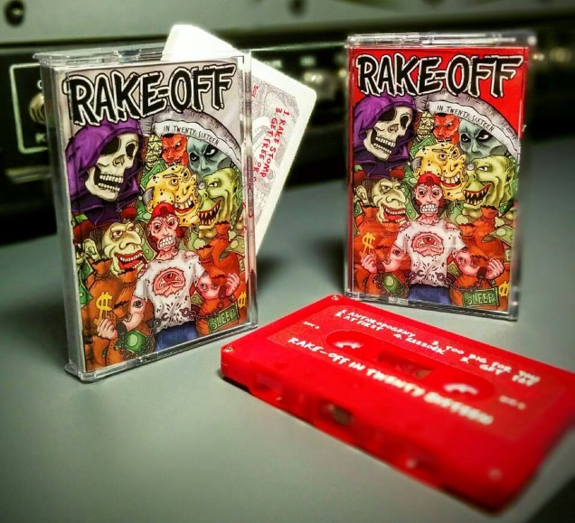 RAKE OFF tapes