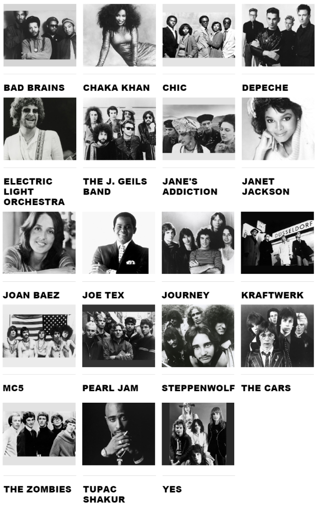 RNR hall of Fame Nominations