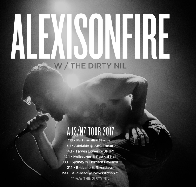 ALEXISONFIRE 2017 tour dates