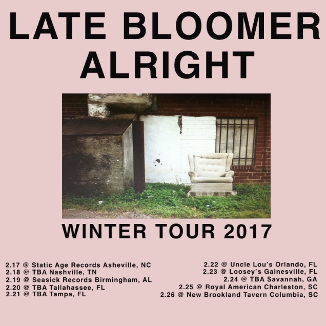 LATE BLOOMER dates