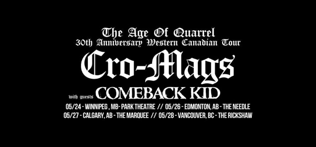 COMEBACK KID Canada