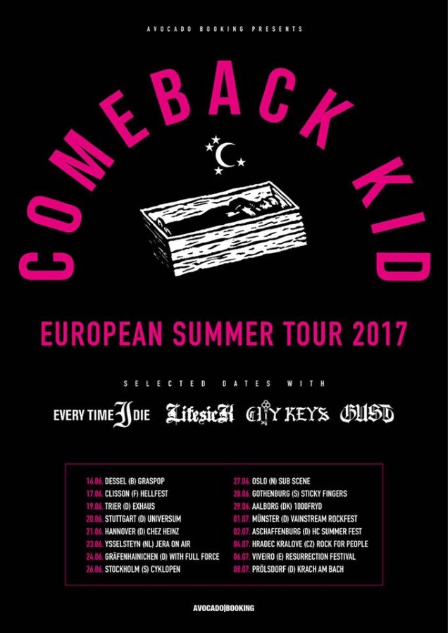 COMEBACK KID Europe