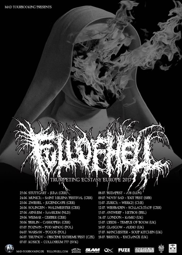 FULL OF HELL Euro Tour