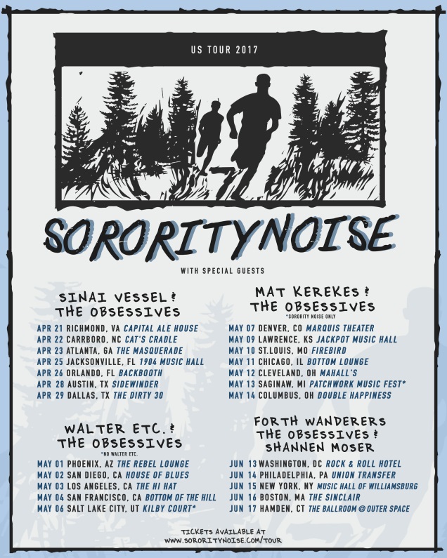 SORORITY NOISE tour