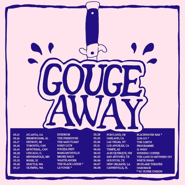GAUGE AWAY tour