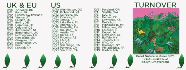 TURNOVER tour