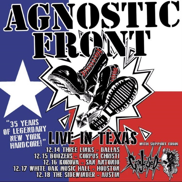 AGNOSTIC FRONT 35 years gigs